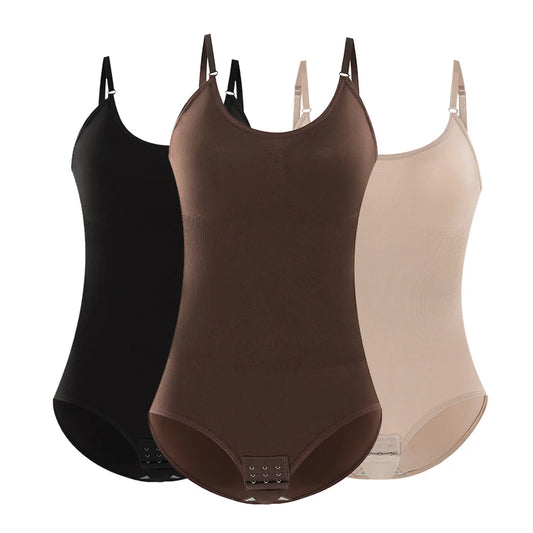 High Waist Body Shaper for Women - Plus Size Elastic Compression Top