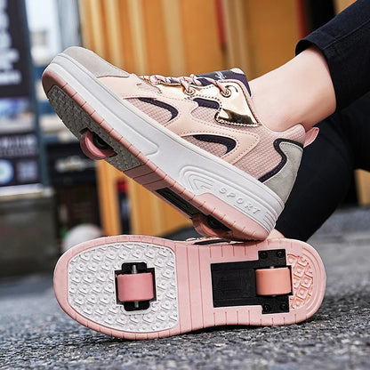 2-in-1 Roller Skate Sneakers