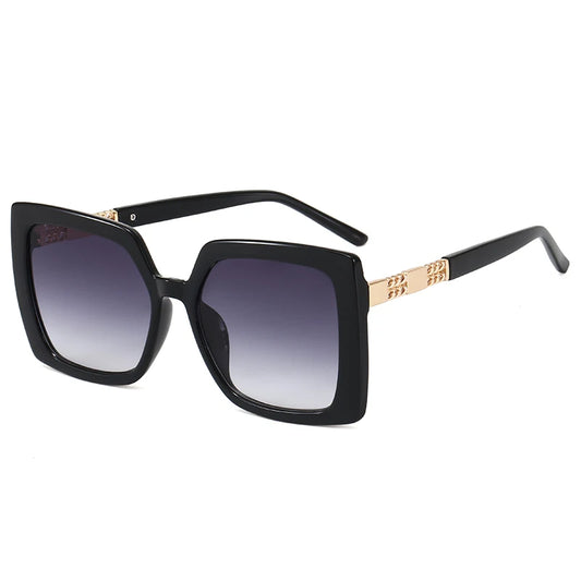 Oversized Square Gradient Sunglasses