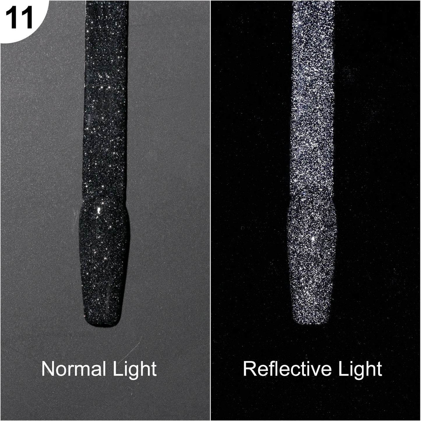 Super Reflective Disco Liner Gel Polish 12-Color Set - Nail Art Painting Collection