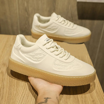 Breathable Leather Sneakers