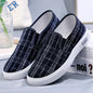 Canvas Sneakers - Lightweight Breathable Slip-On Casual Shoes