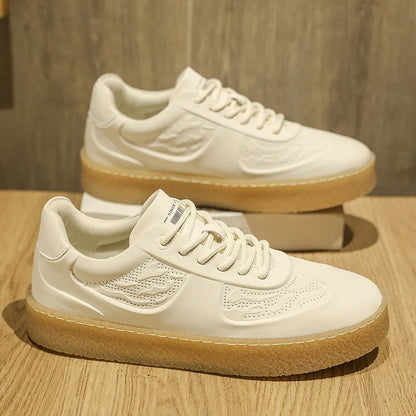 Breathable Leather Sneakers