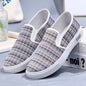 Canvas Sneakers - Lightweight Breathable Slip-On Casual Shoes