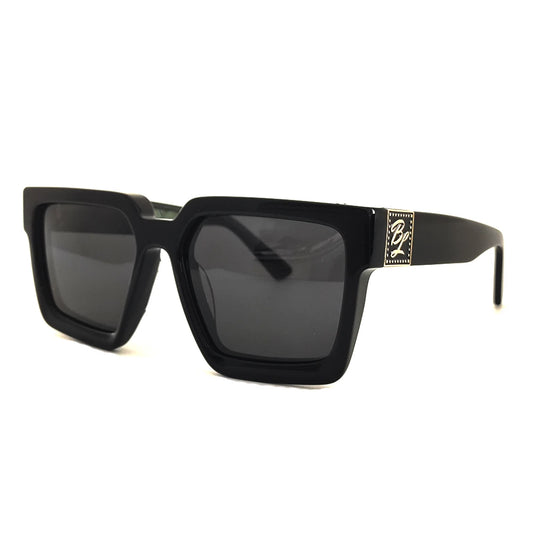 Polarized Square Sunglasses - Luxury Acetate Frame UV Protection