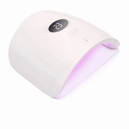 48W UV LED Nail Dryer - Professional Gel Polish Lamp with Sensor & Timer