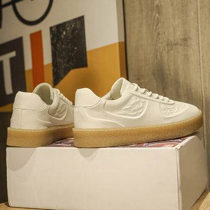 Breathable Leather Sneakers