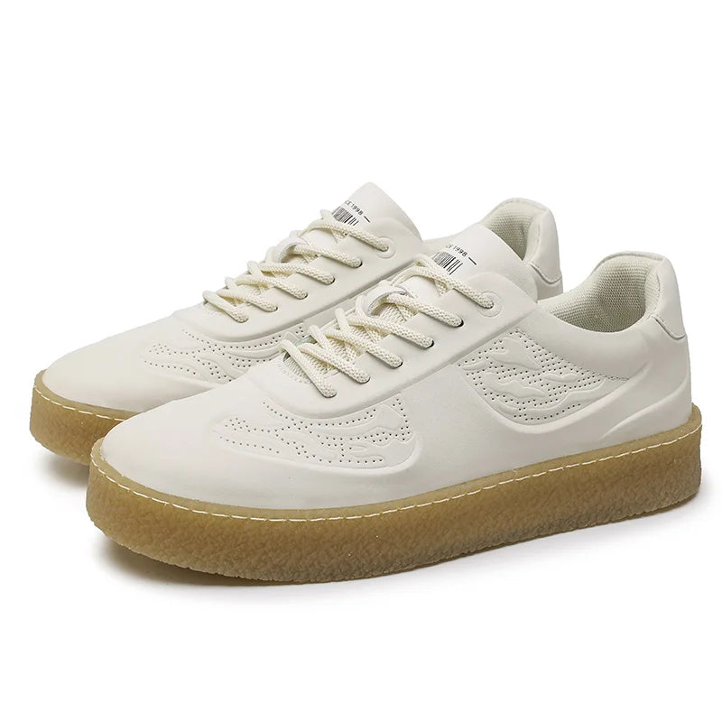 Breathable Leather Sneakers