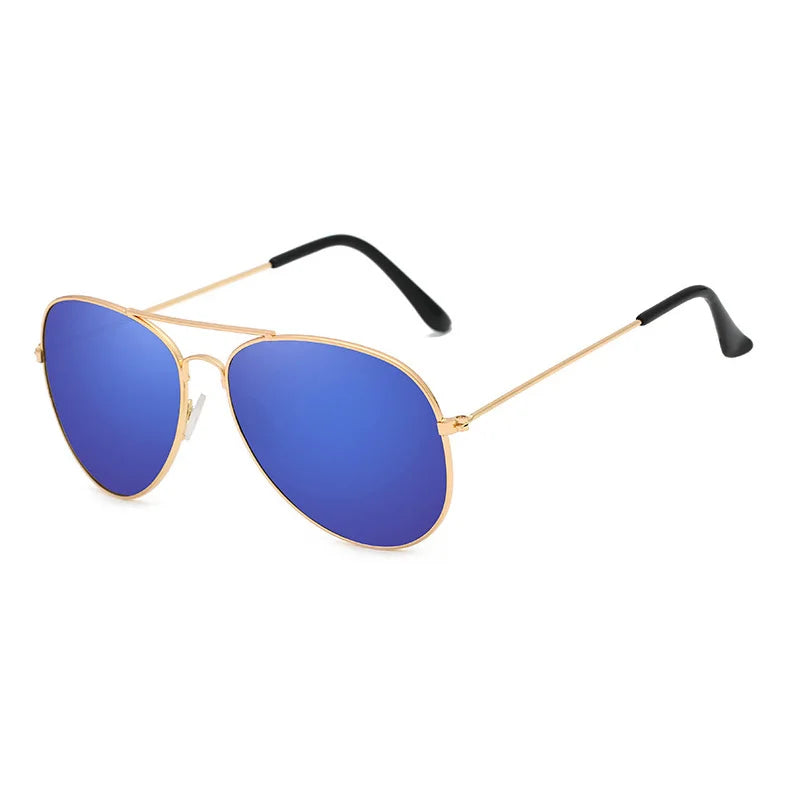 Classic Square Sunglasses - UV400 Mirrored Fashion Eyewear