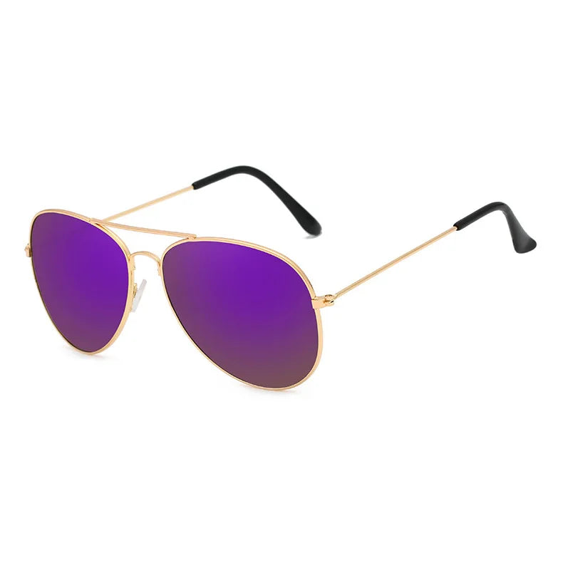 Classic Square Sunglasses - UV400 Mirrored Fashion Eyewear