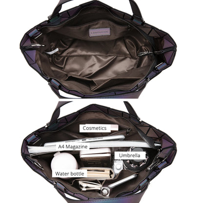 Holographic Reflective Handbag Set