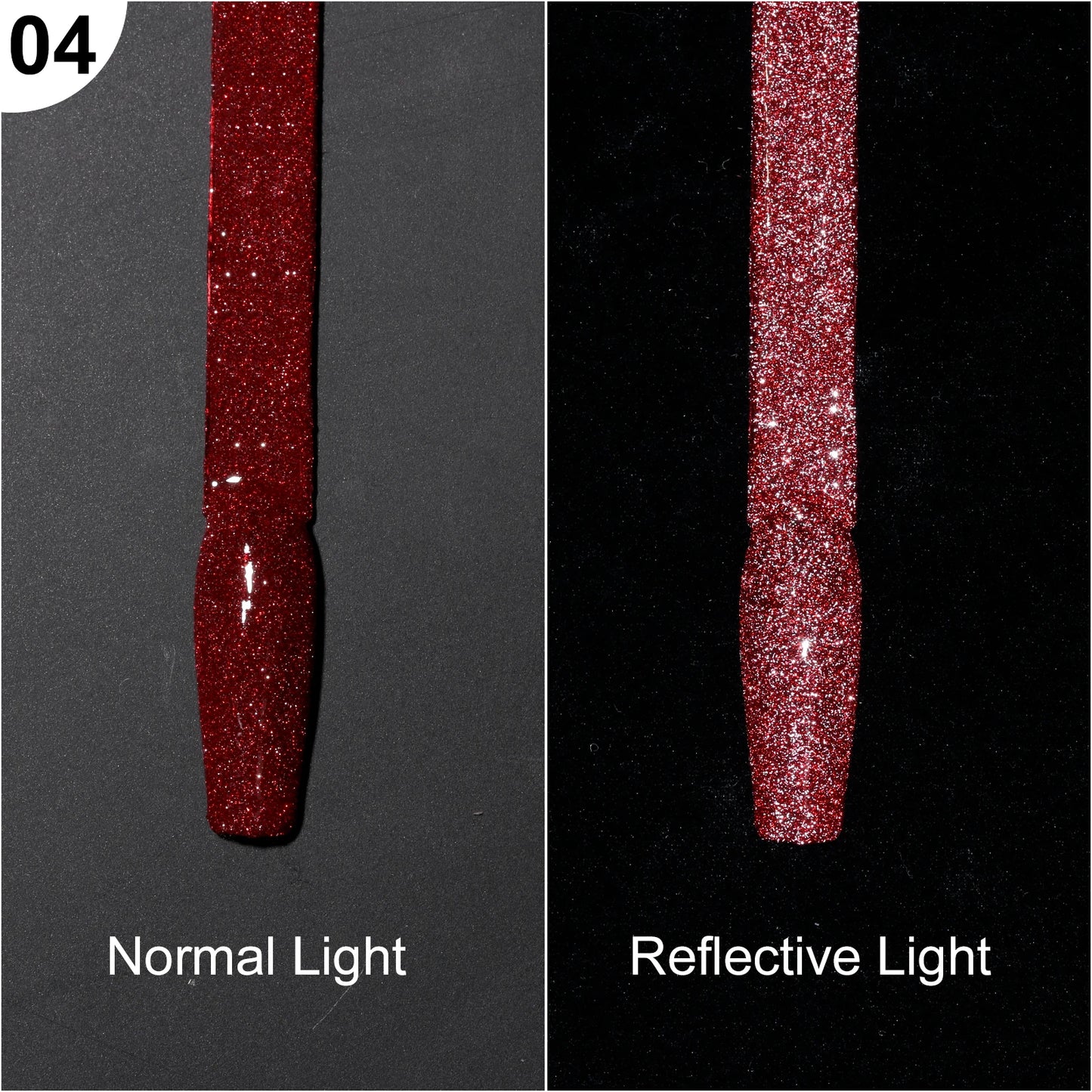 Super Reflective Disco Liner Gel Polish 12-Color Set - Nail Art Painting Collection