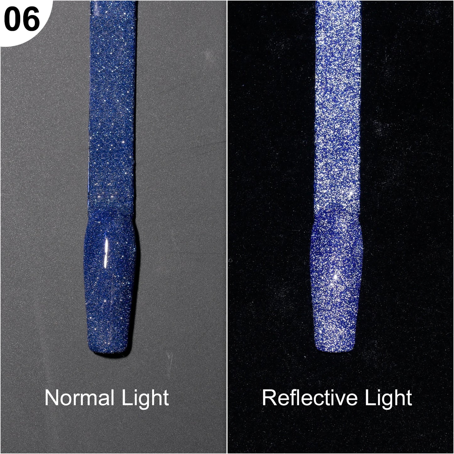 Super Reflective Disco Liner Gel Polish 12-Color Set - Nail Art Painting Collection