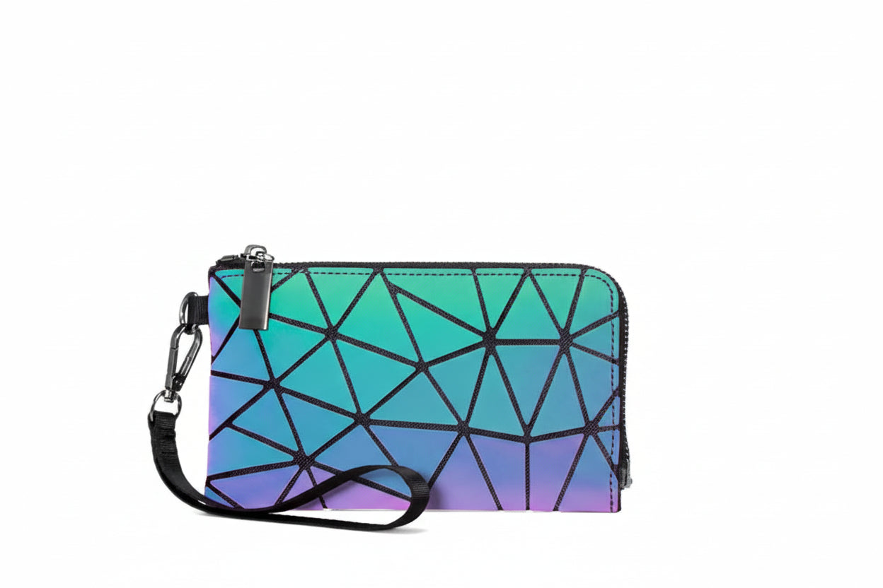 Holographic Reflective Handbag Set