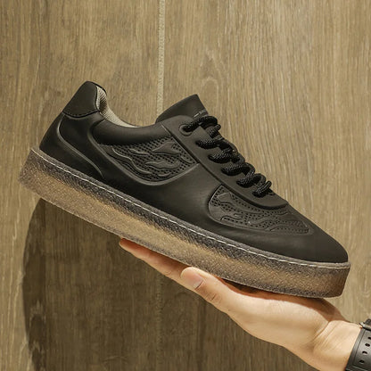 Breathable Leather Sneakers